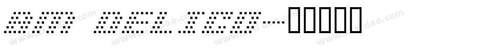 BM delico字体转换